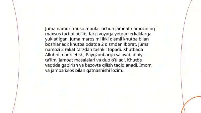 ISLOM DINI MAROSIMLARI 4