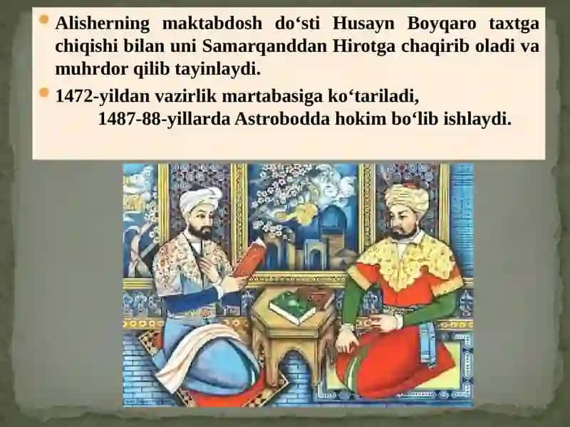 Alisher Navoiy, Xamsa, Farhod va Shirin 4
