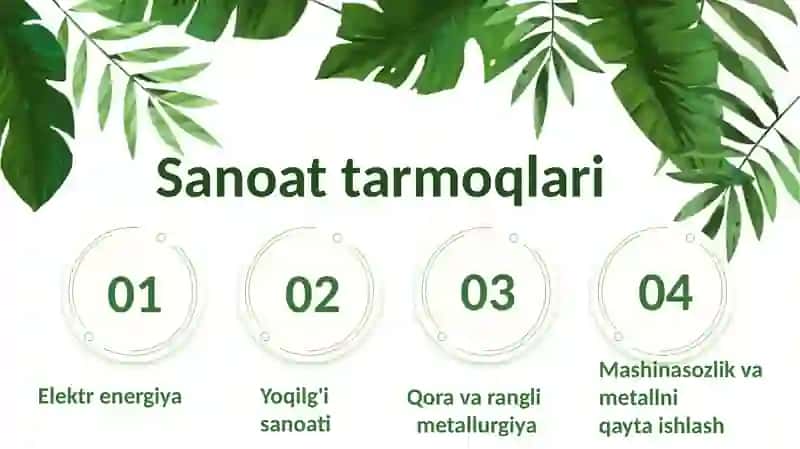 O'zbekiston sanoat geografiyasi 4