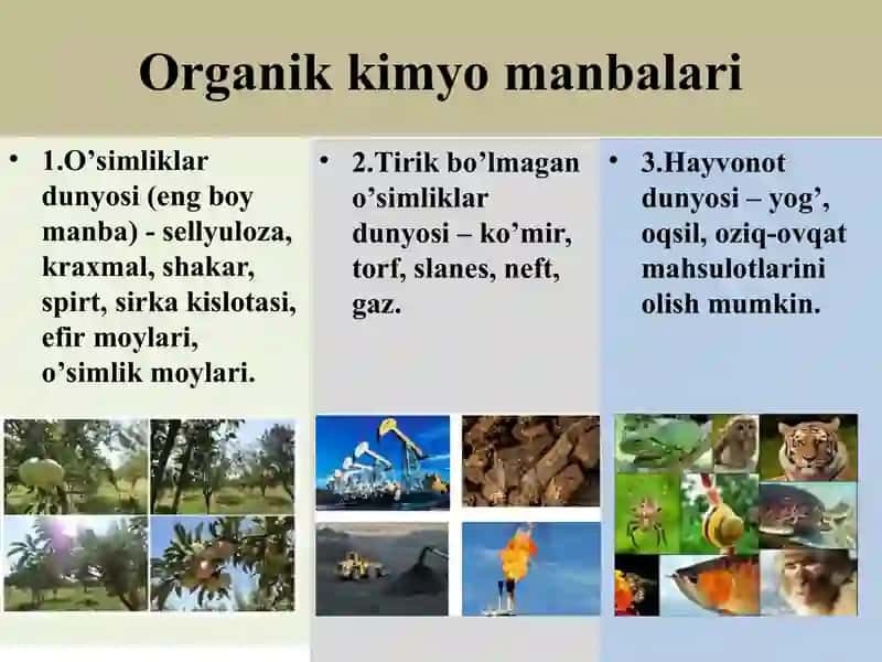 Organik kimyo fani va uning rivojlanishining bosqichlari 4