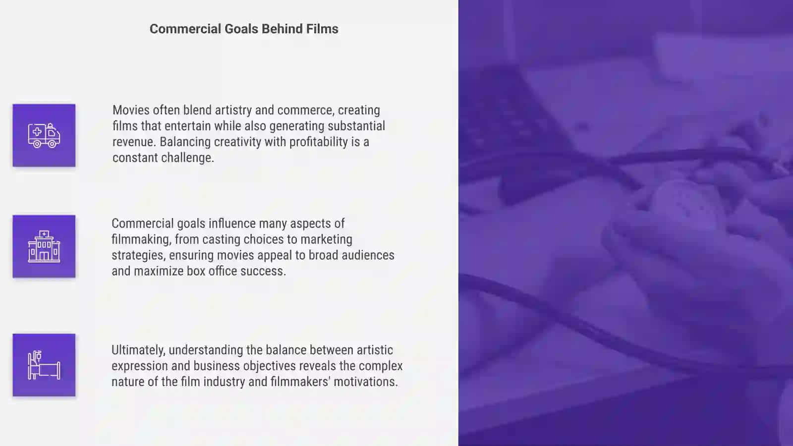Movies: Art or business? 4