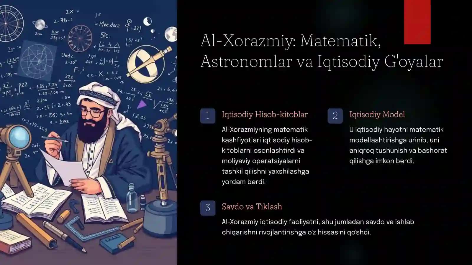 O'rta Osiyo Mutaffakirlari: Iqtisodiy G'oyalar 4
