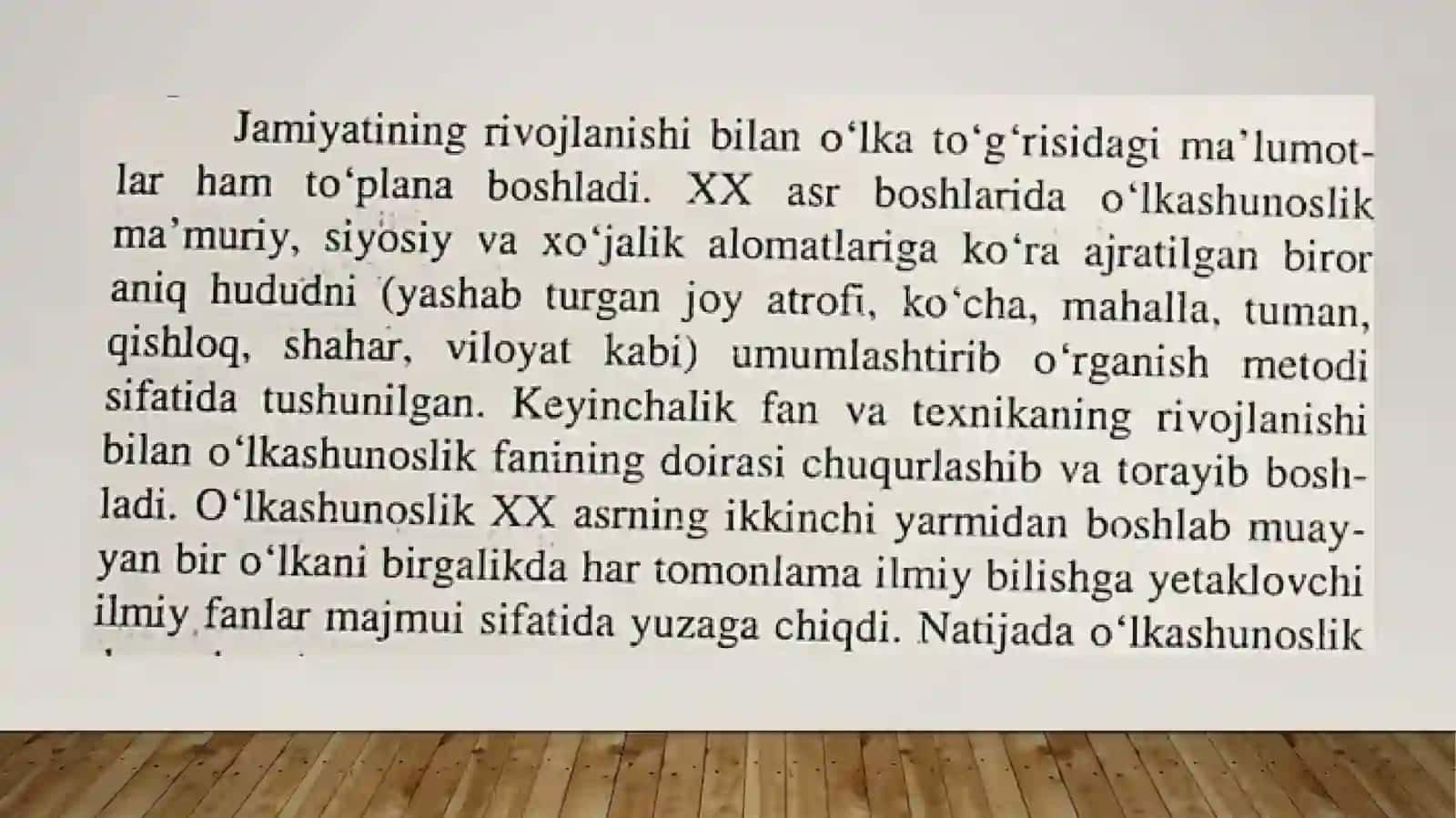O`lkashunoslikfanining maqsadi va vazifalari 4