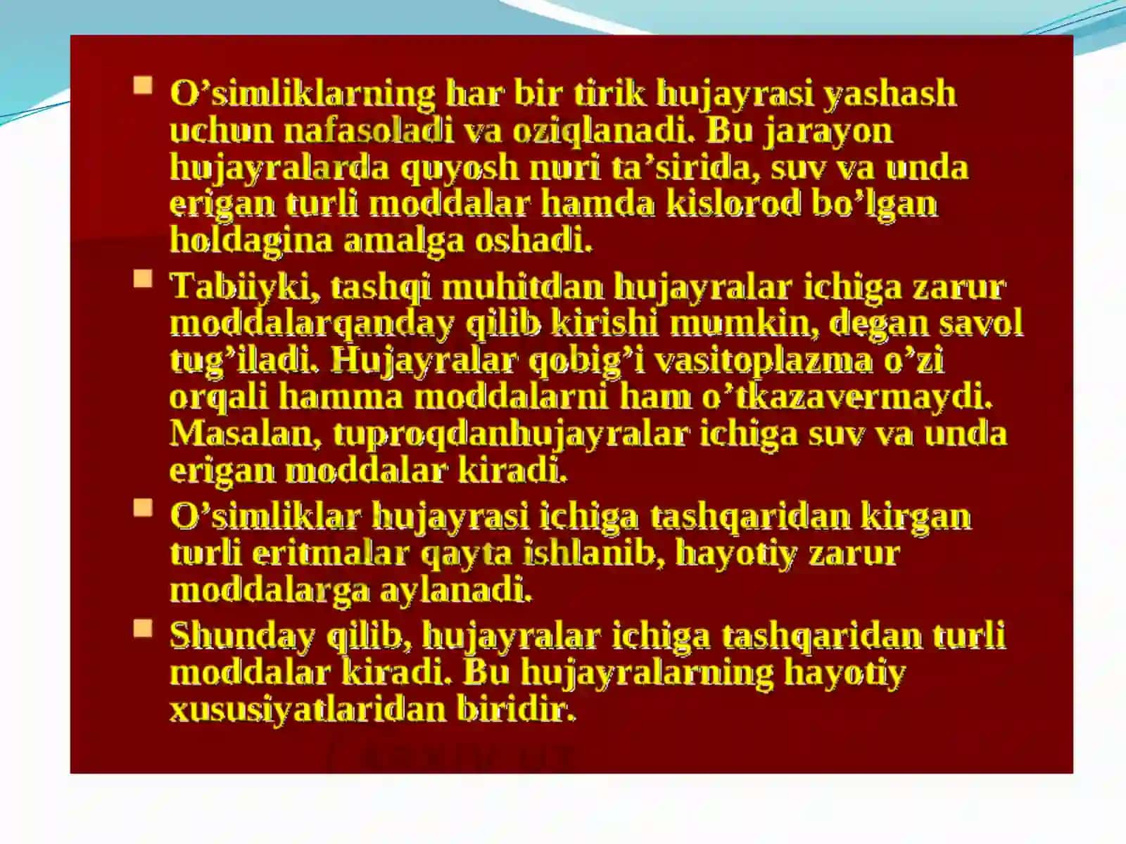 TAYYORLAGAN TAQDIMOTI 4