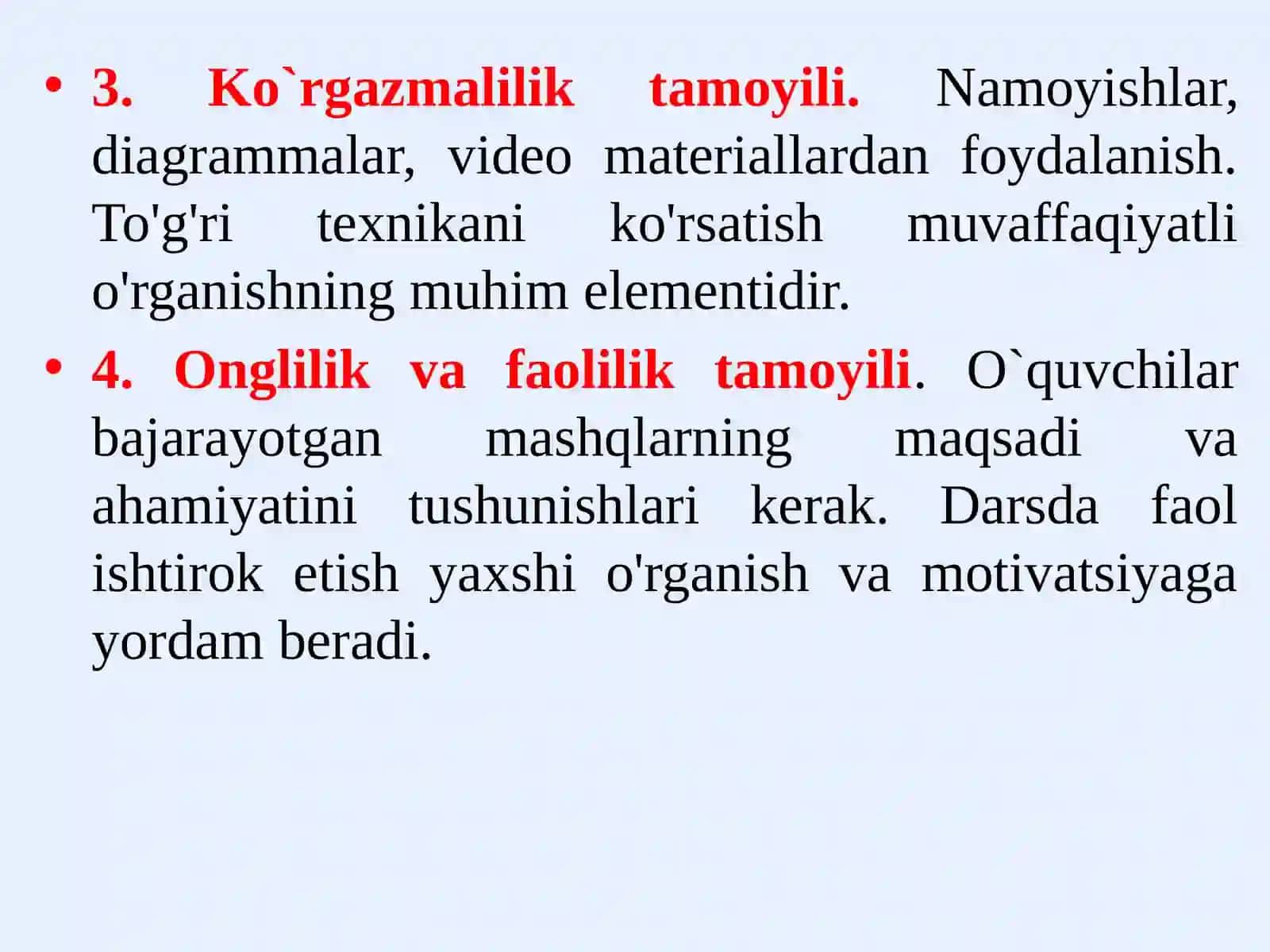 GIMNASTIKA MASHG‘ULOTLARIDA O'RGATISH USLUBIYOTI 4