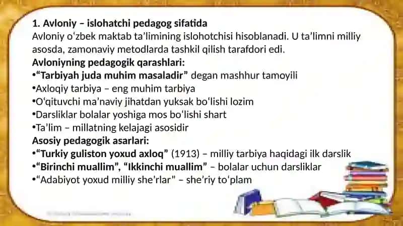 Bolalar adabiyotining shakllanish bosqichlari 4
