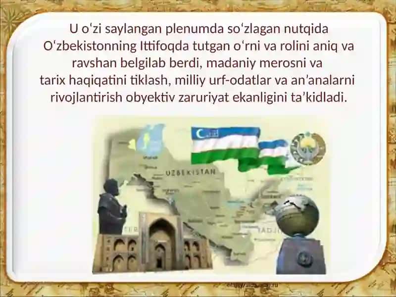 O‘zbekiston Mustaqillikka Erishish Ostonasida 4
