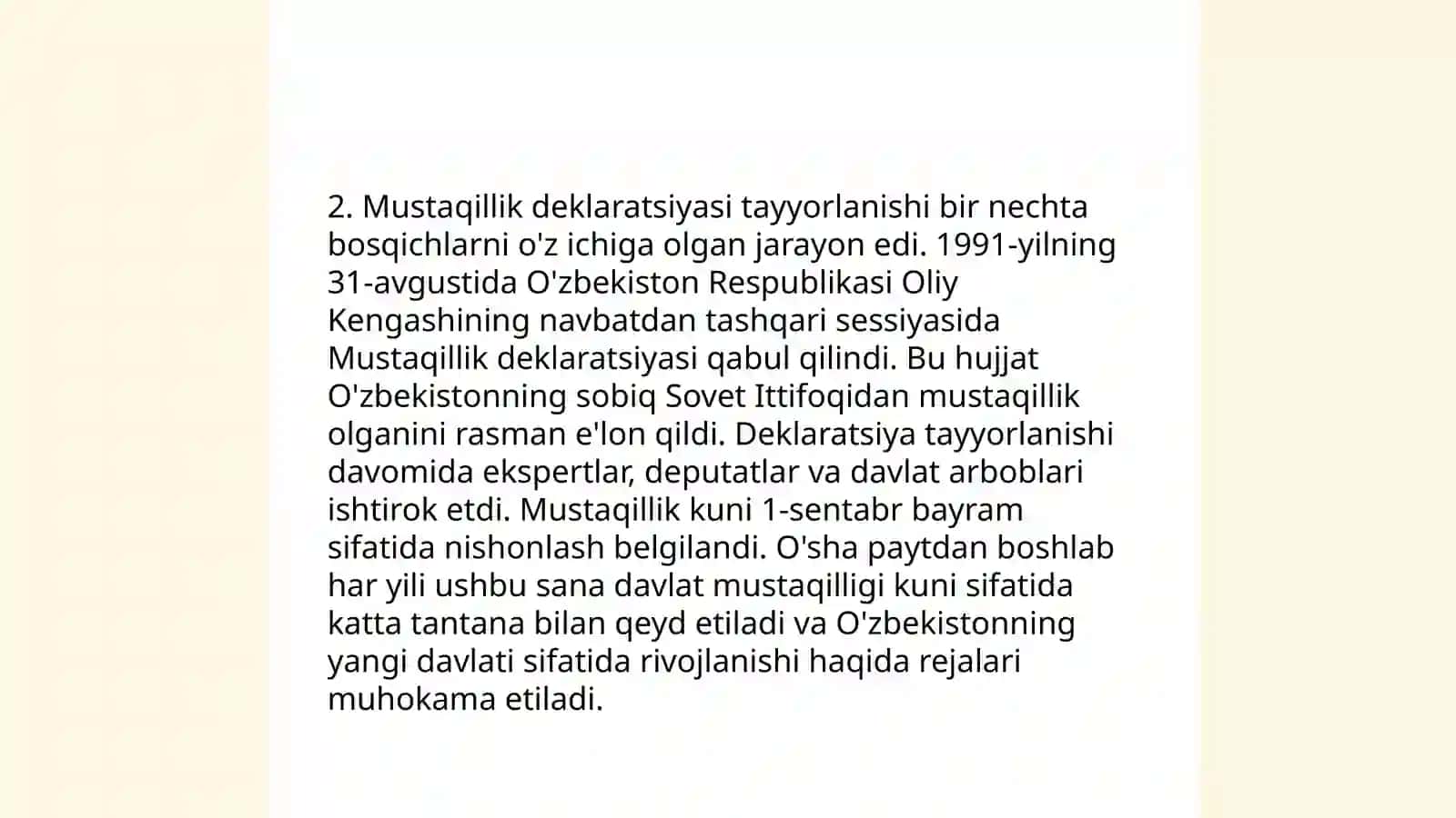 O‘zbekiston SSR Oliy Kengashida mustaqillik qarorlarining qabul qilinishi 4