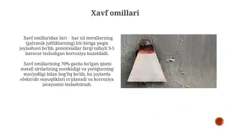 Kontakt va yoriq korroziyasi 4