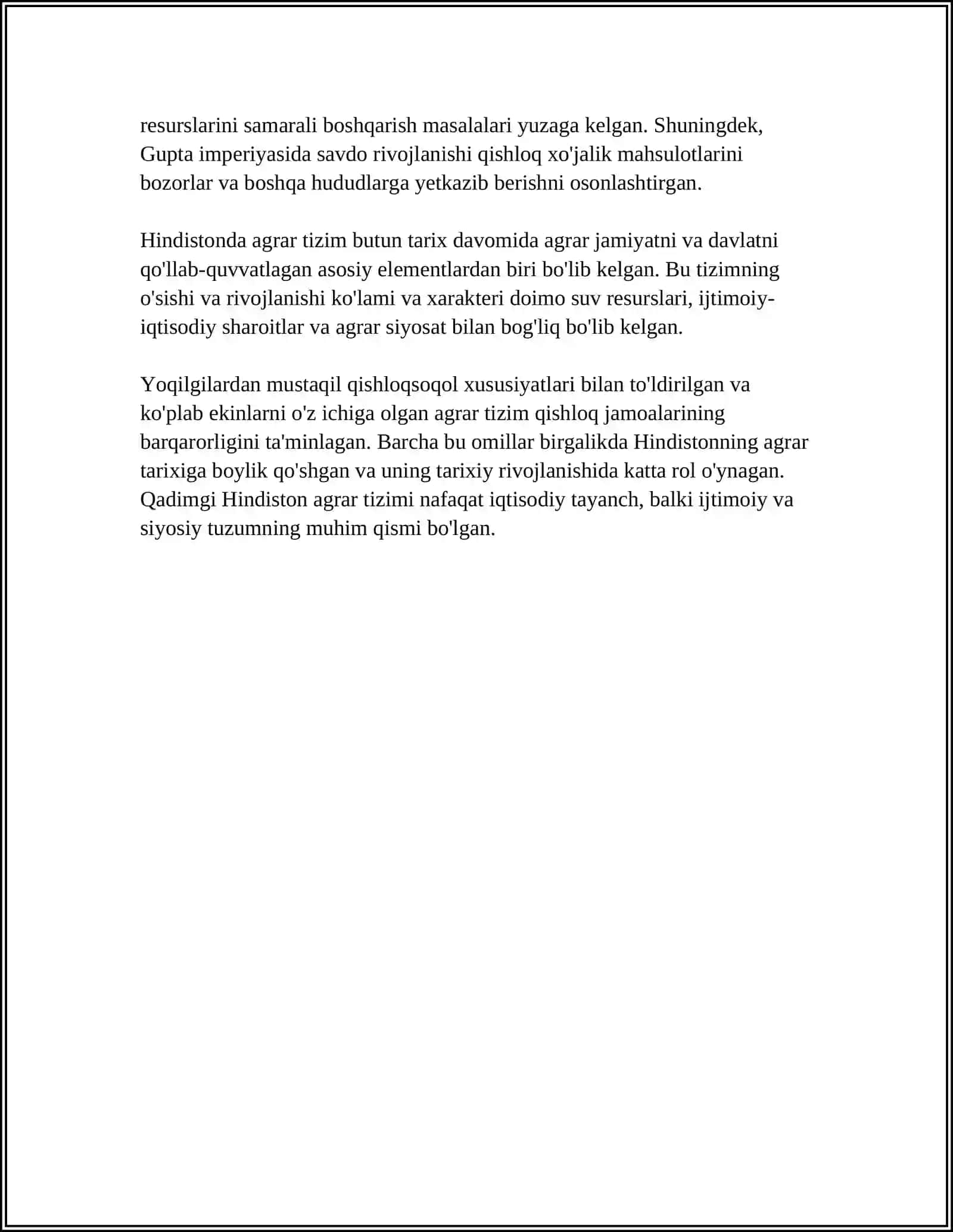 QADIMGI HINDISTONNING IQTISODIY G‘OYALARI 4