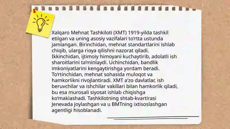 Xalqaro mehnat tashkiloti 4