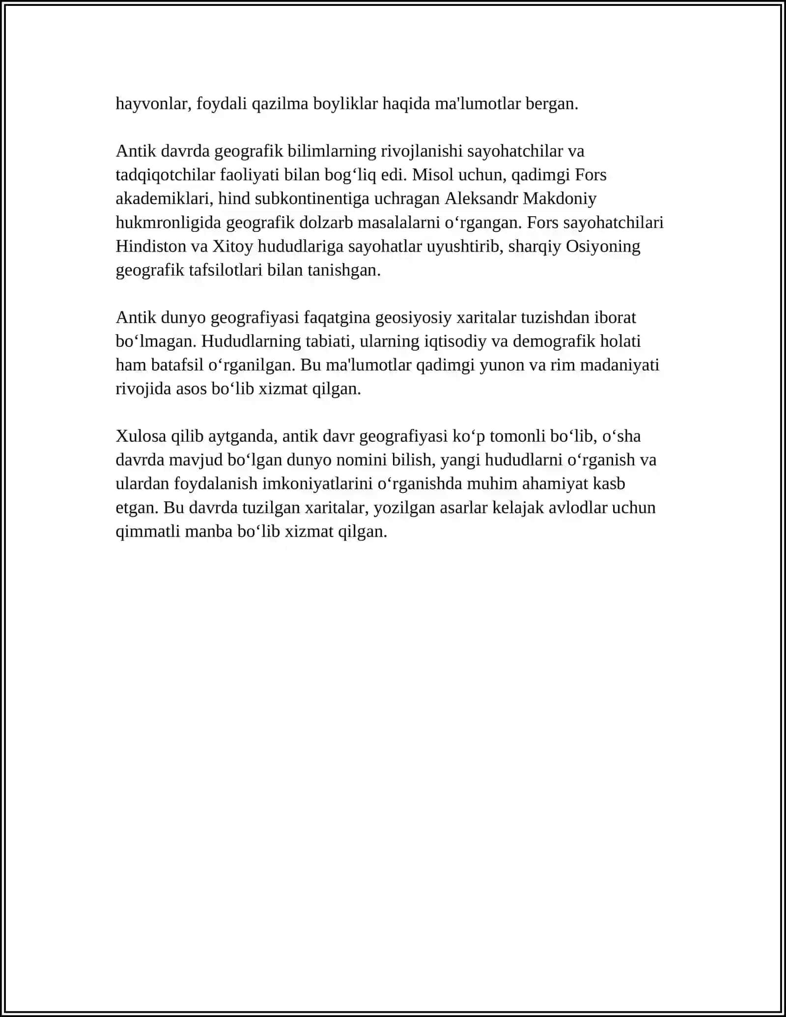GEOGRAFIYANING RIVOJLANISH BOSQICHLARI 4
