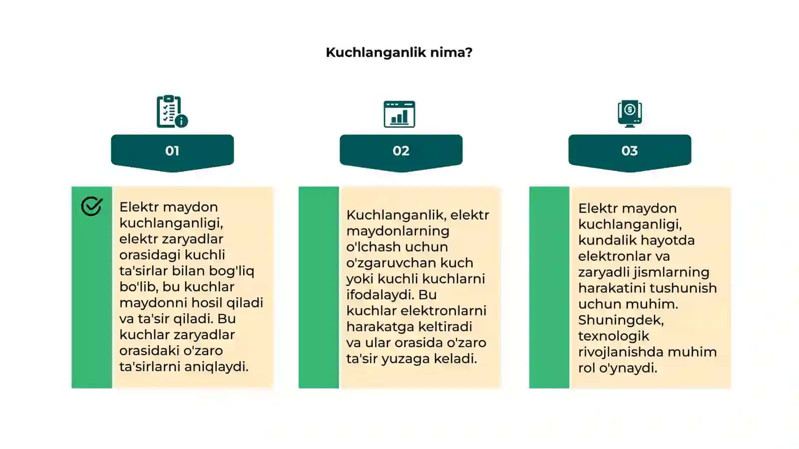Elektr maydon kuchlanganligi 4
