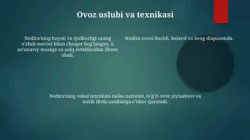 Nodira hayoti va ijodi 4