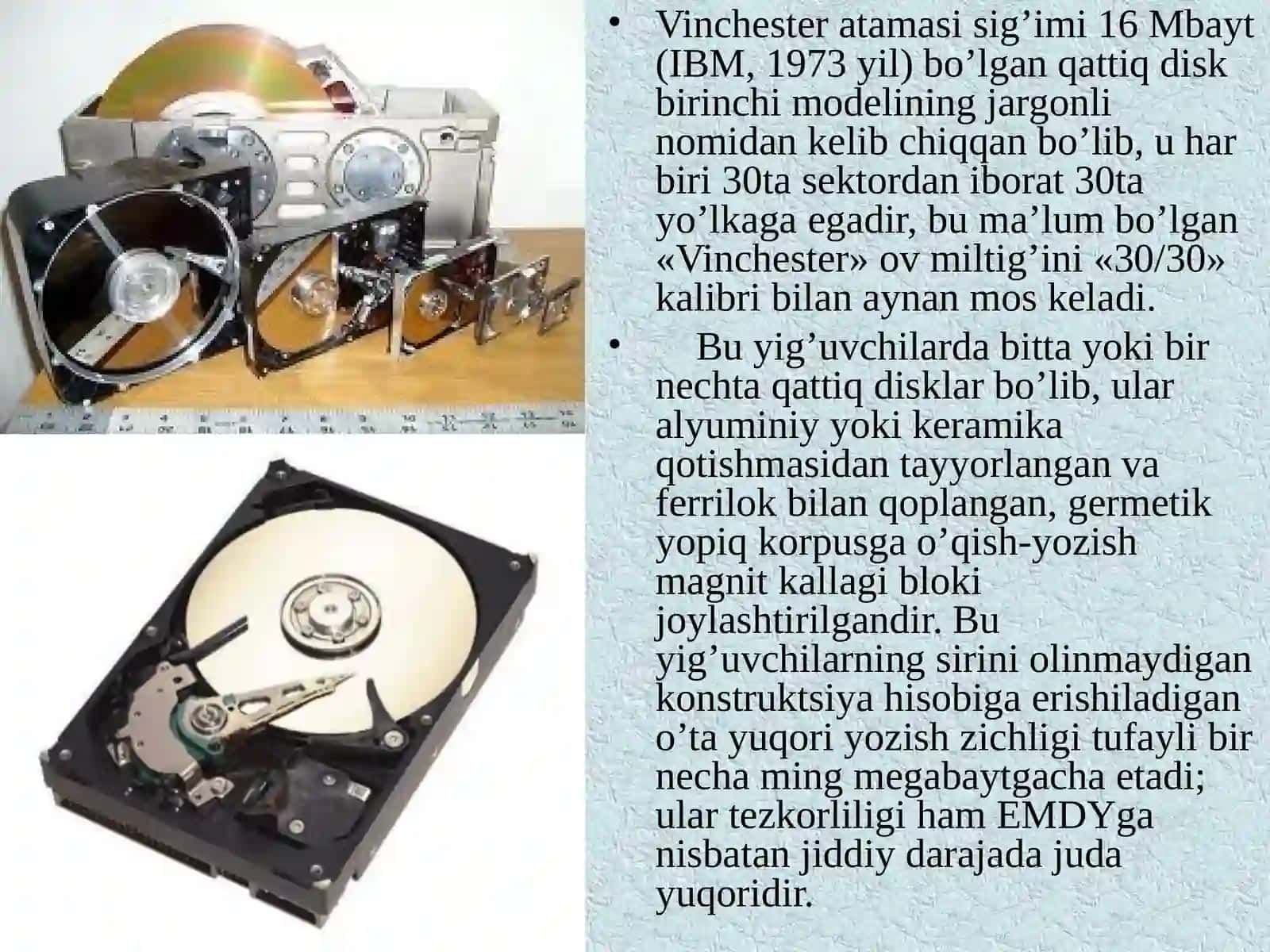 Disklarga xizmat ko`rsatuvchi dasturlar 4