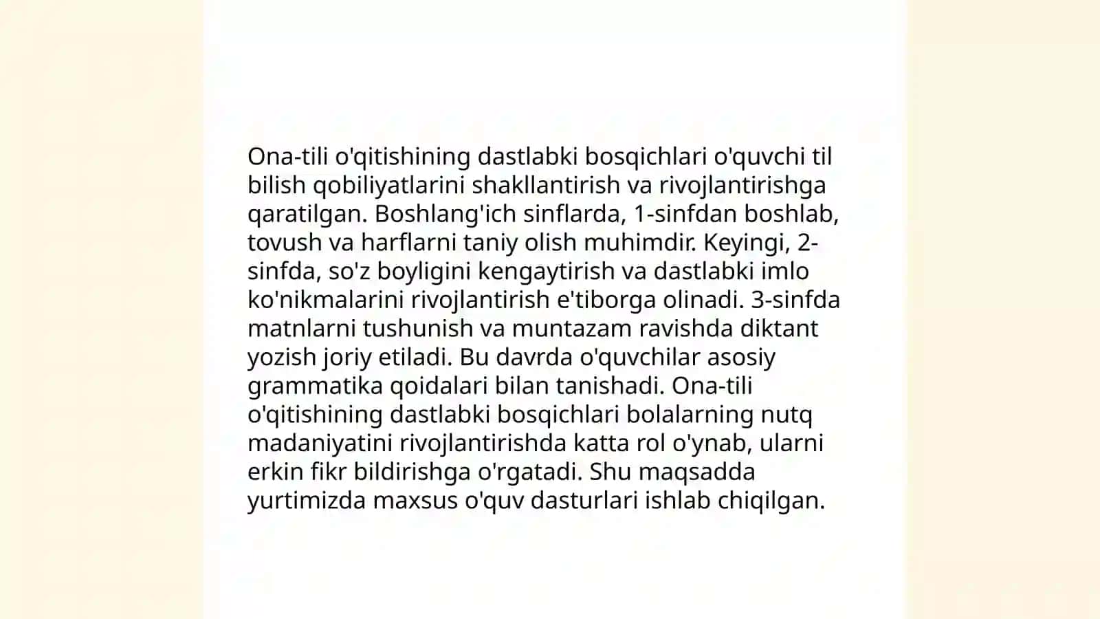 Ona-tilini o'qitish tarixiy jarayonlari 4