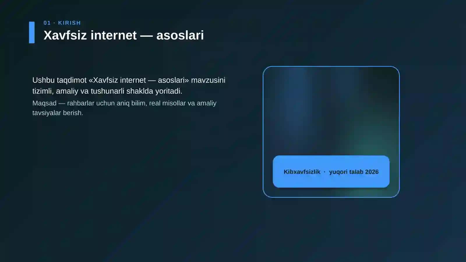 Xavfsiz internet — asoslari 4