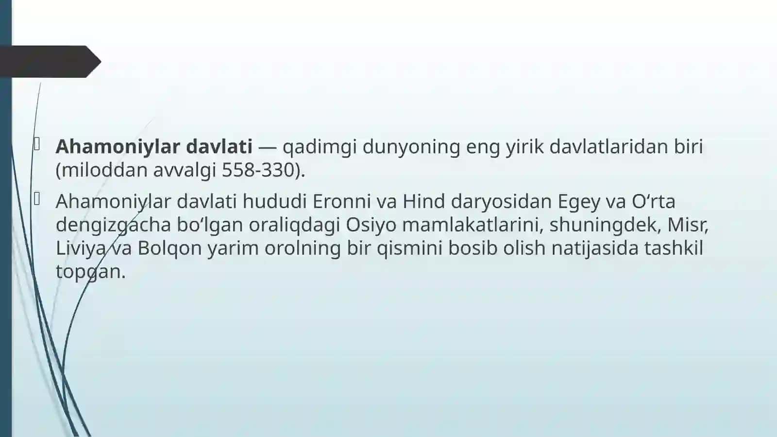 15-16 Mavzu. Qadimgi Eron Ahamoniylar davlati 4