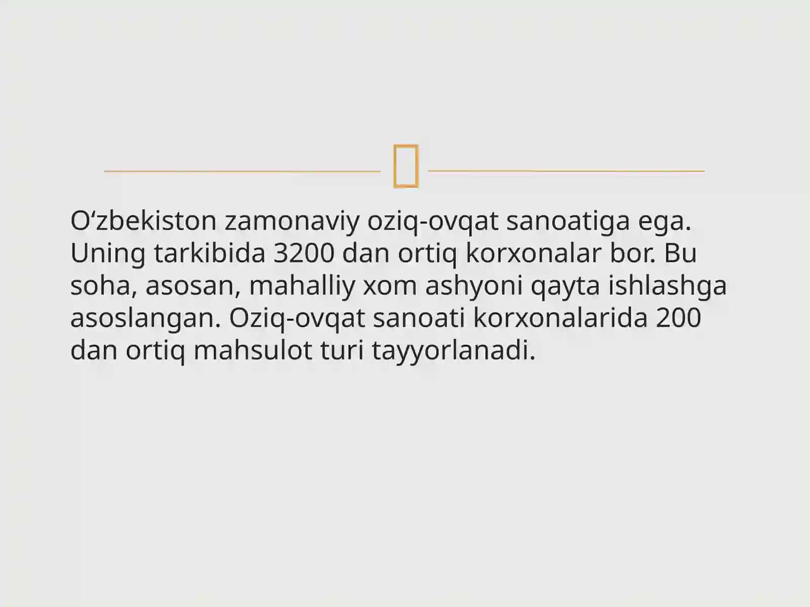 OZIQ-OVQATMAHSULOTLARINING KIMYOVIY TARKIBI 4