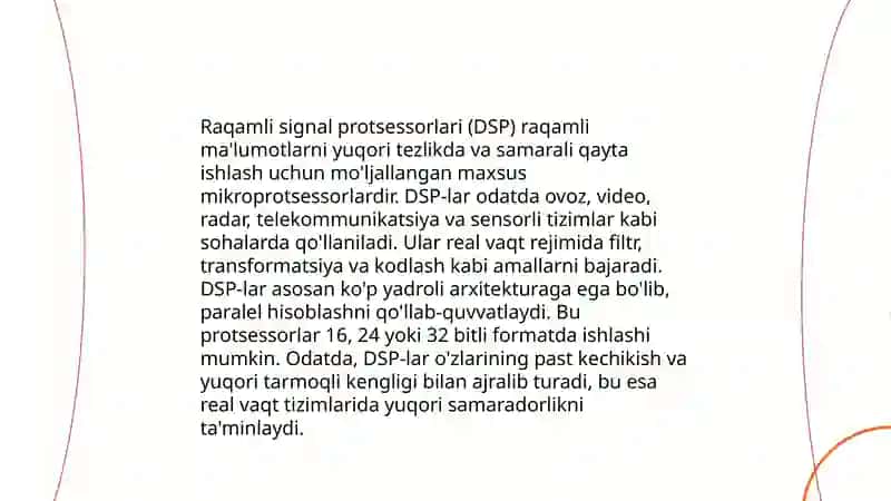 Raqamli boshqaruv tizimlari 4