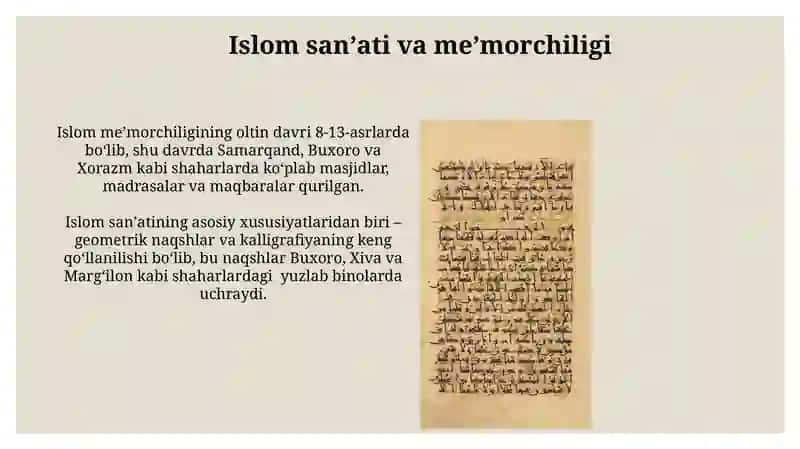 Muxtasar islom tarixi 4