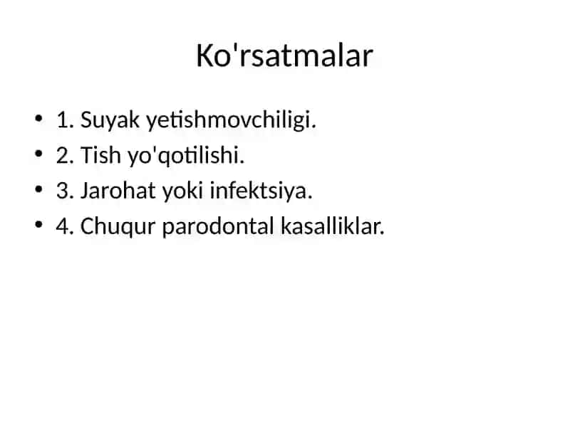 Alveolyar o'siq augmentatsiyasi 4