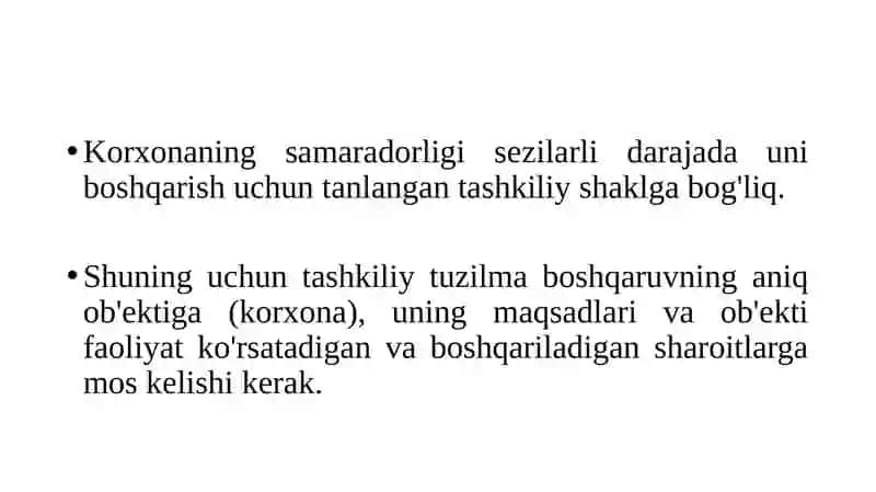 BOSHQARUVNING TASHKILIY TUZILMALARI 4