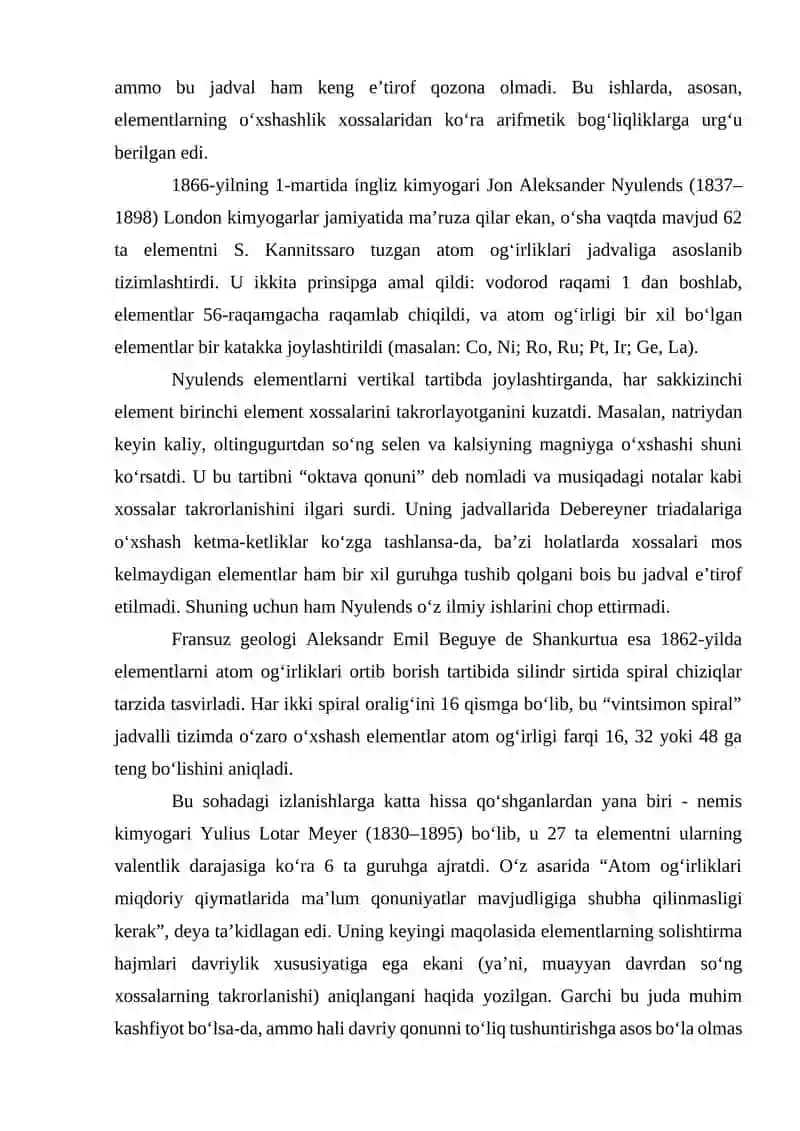 Kimyoviy Elementlarning Davriy Qonuni 4