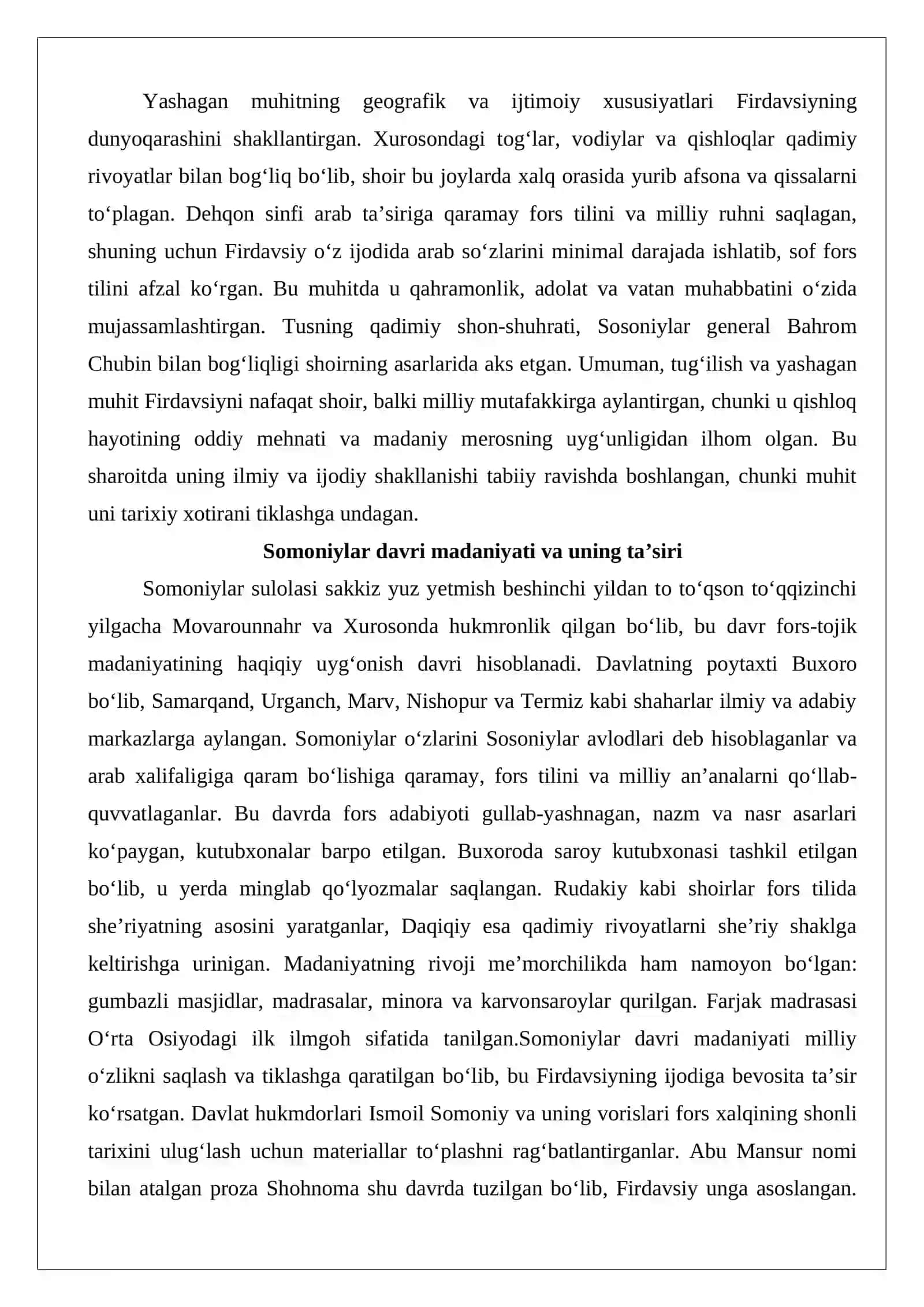 Abulqosim Firdavsiy (941–1030) 4
