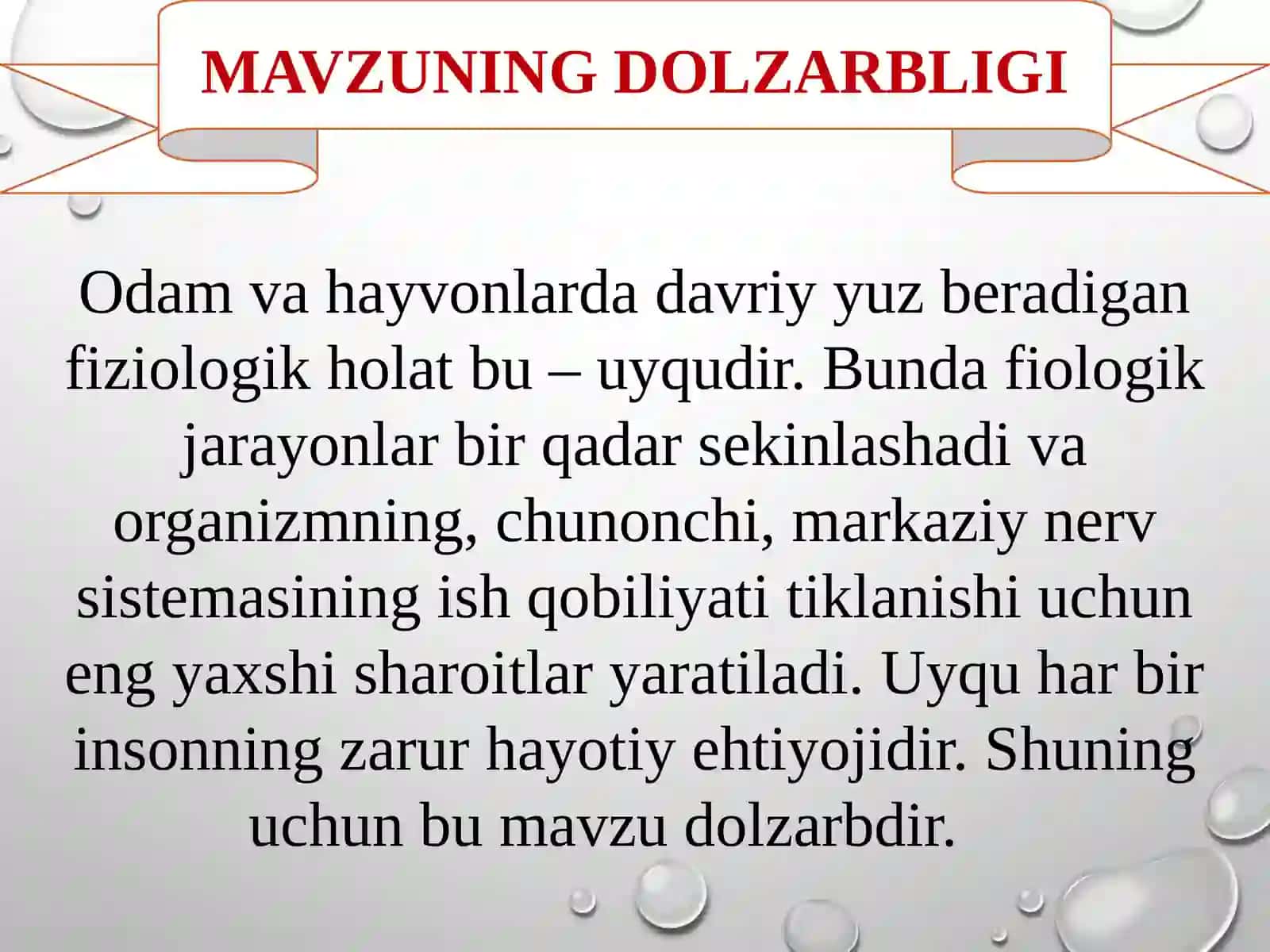 Uyqu va uning turlari 4