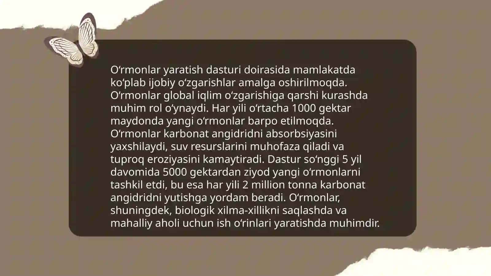 Yashil makon dasturi 4