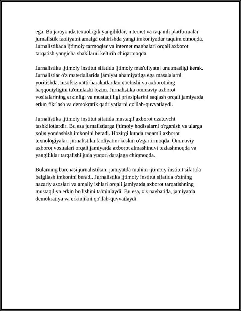 Jurnalistika Ijtimoiy Institut 4