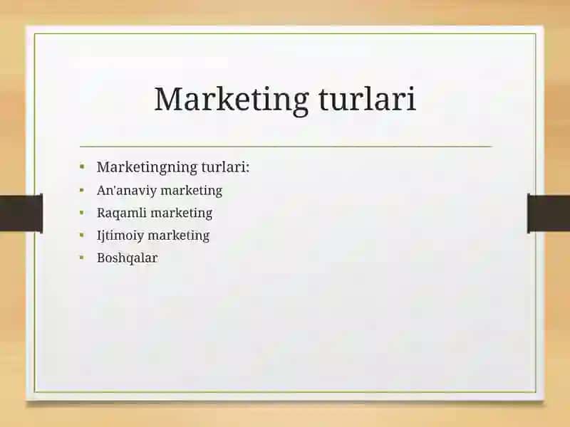 Marketing va Market Orientation 4