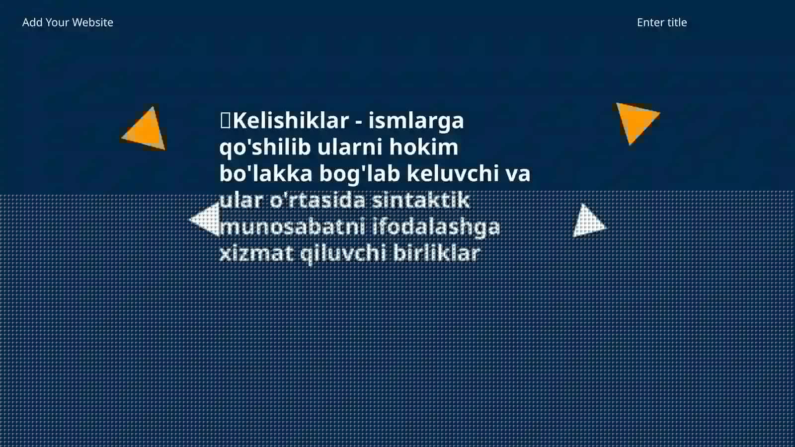 Kelishiklar 4