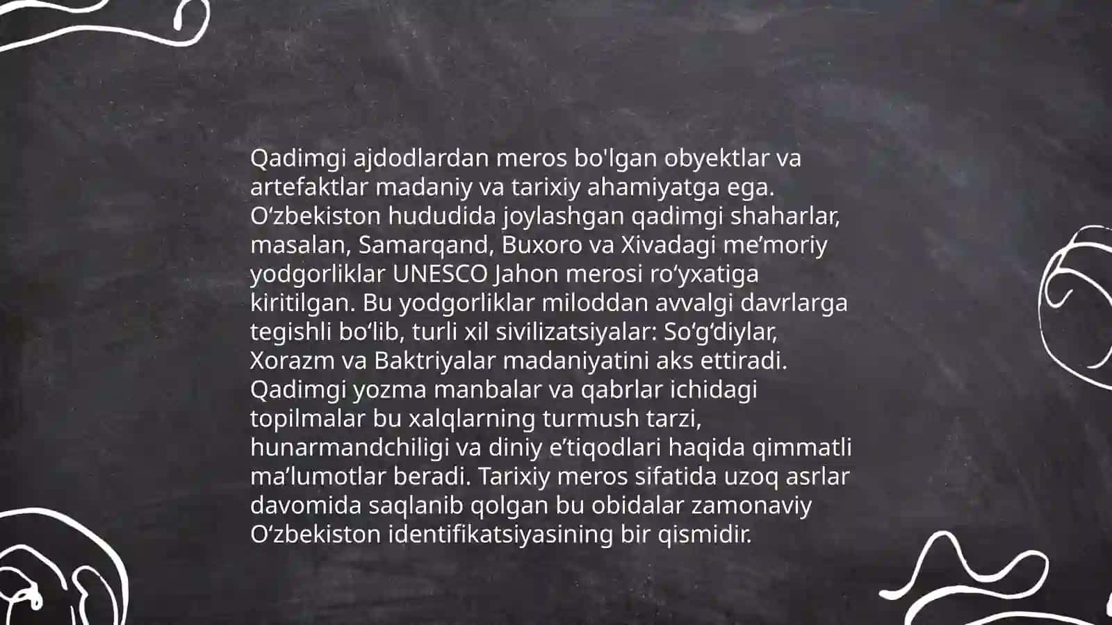 Oila tarixi va an'analari 4