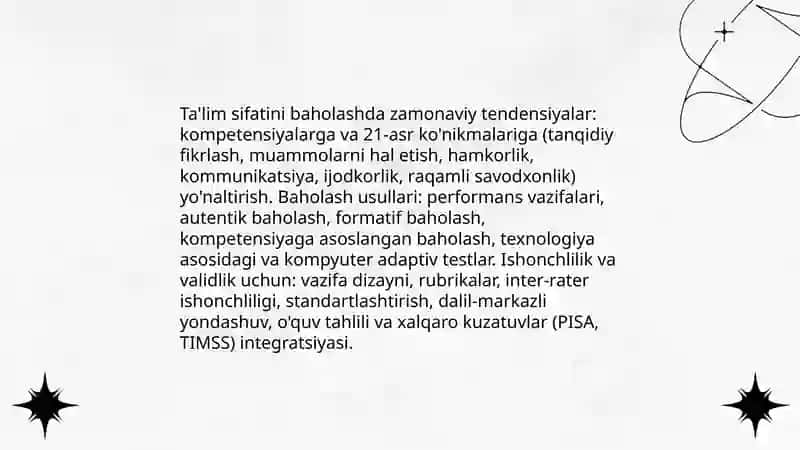 Xalqaro Ta'lim Baholash Dasturlari 4