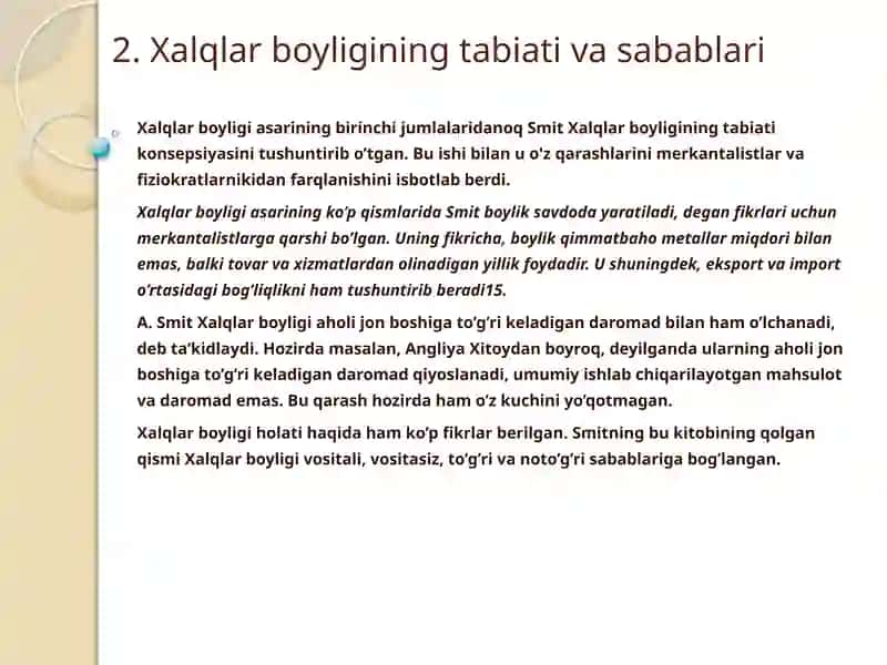 Adam Smit va David Rikardoning iqtisodiy ta’limotlari 4