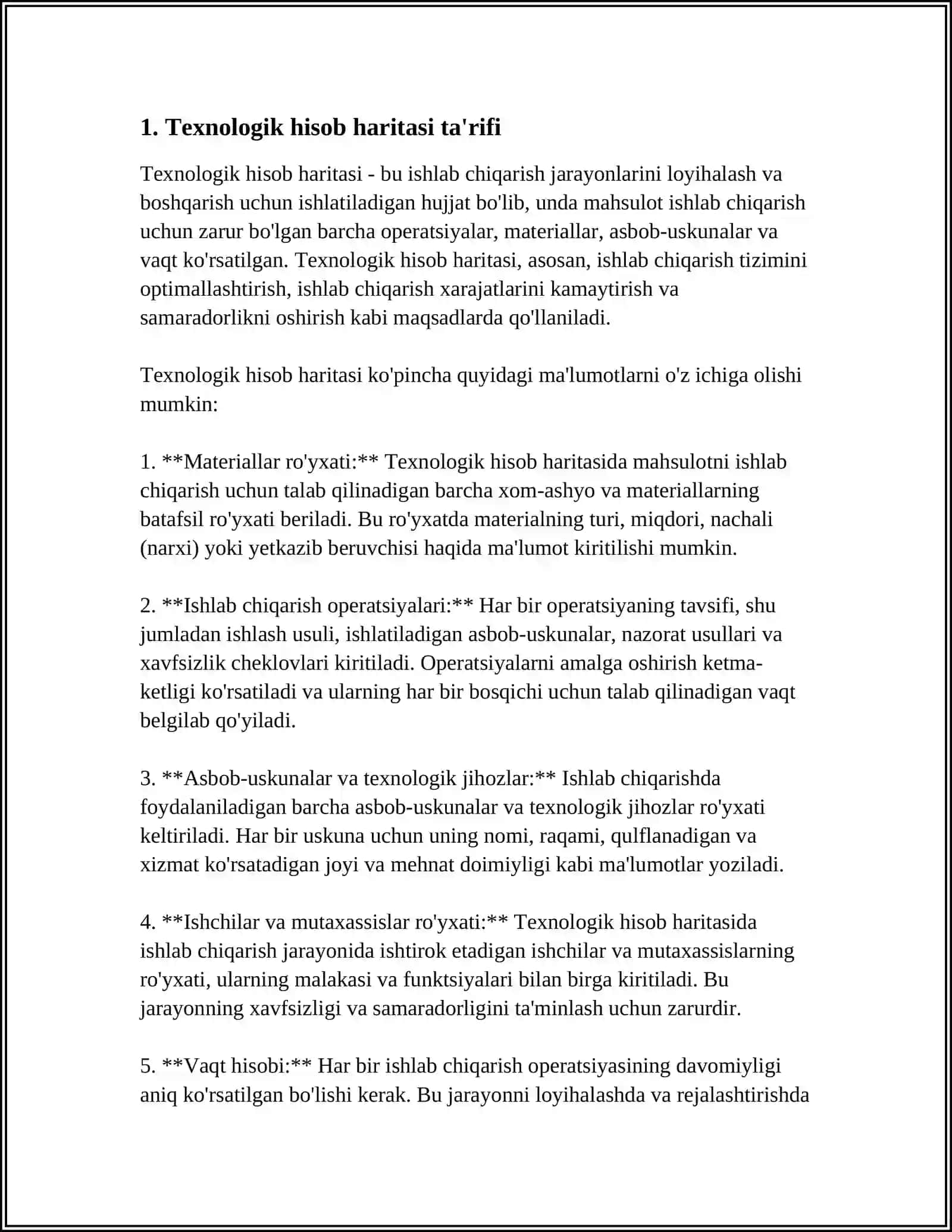 TEHNOLOGIK HISOB HARITASI 4