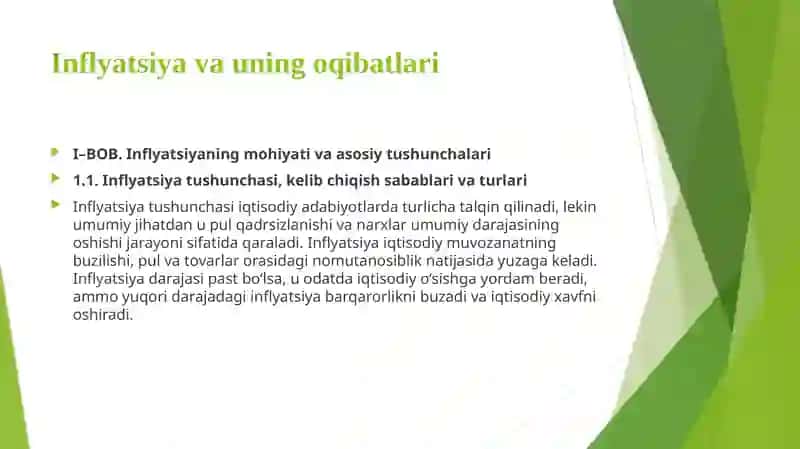Inflyatsiya va uning oqibatlari 4