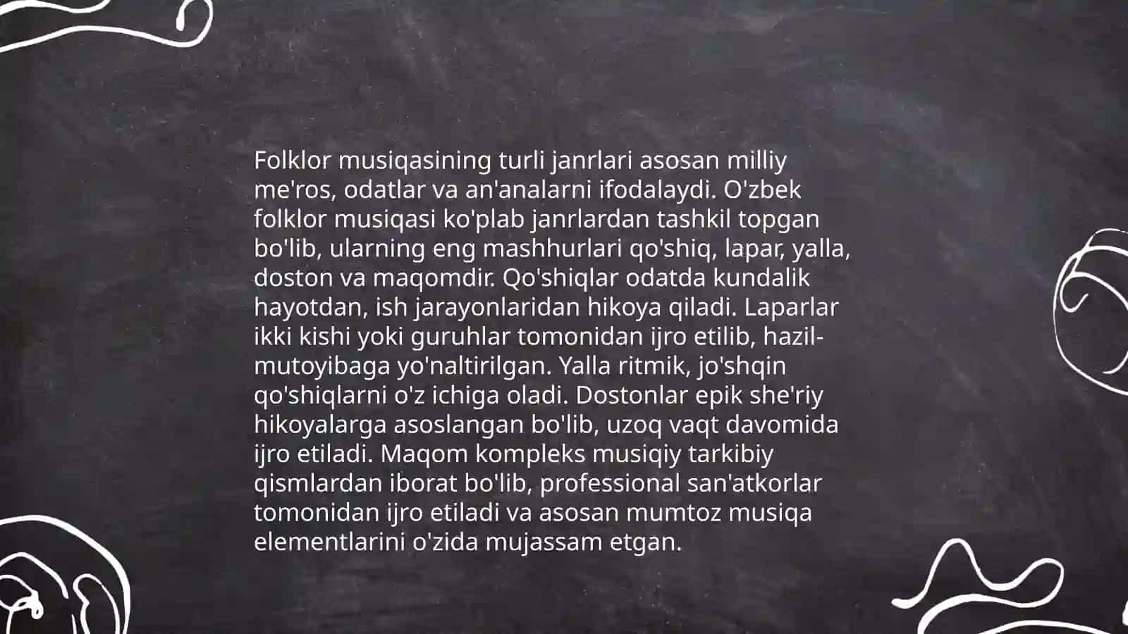 Musiqiy Folklor va uning ko‘p qirraligi 4
