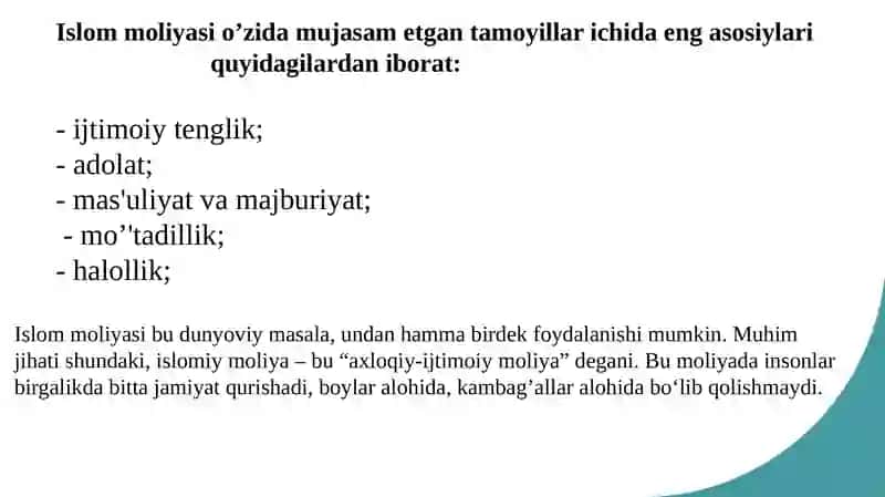 Islomiy moliya bozorida aktivlarning aylanishi 4