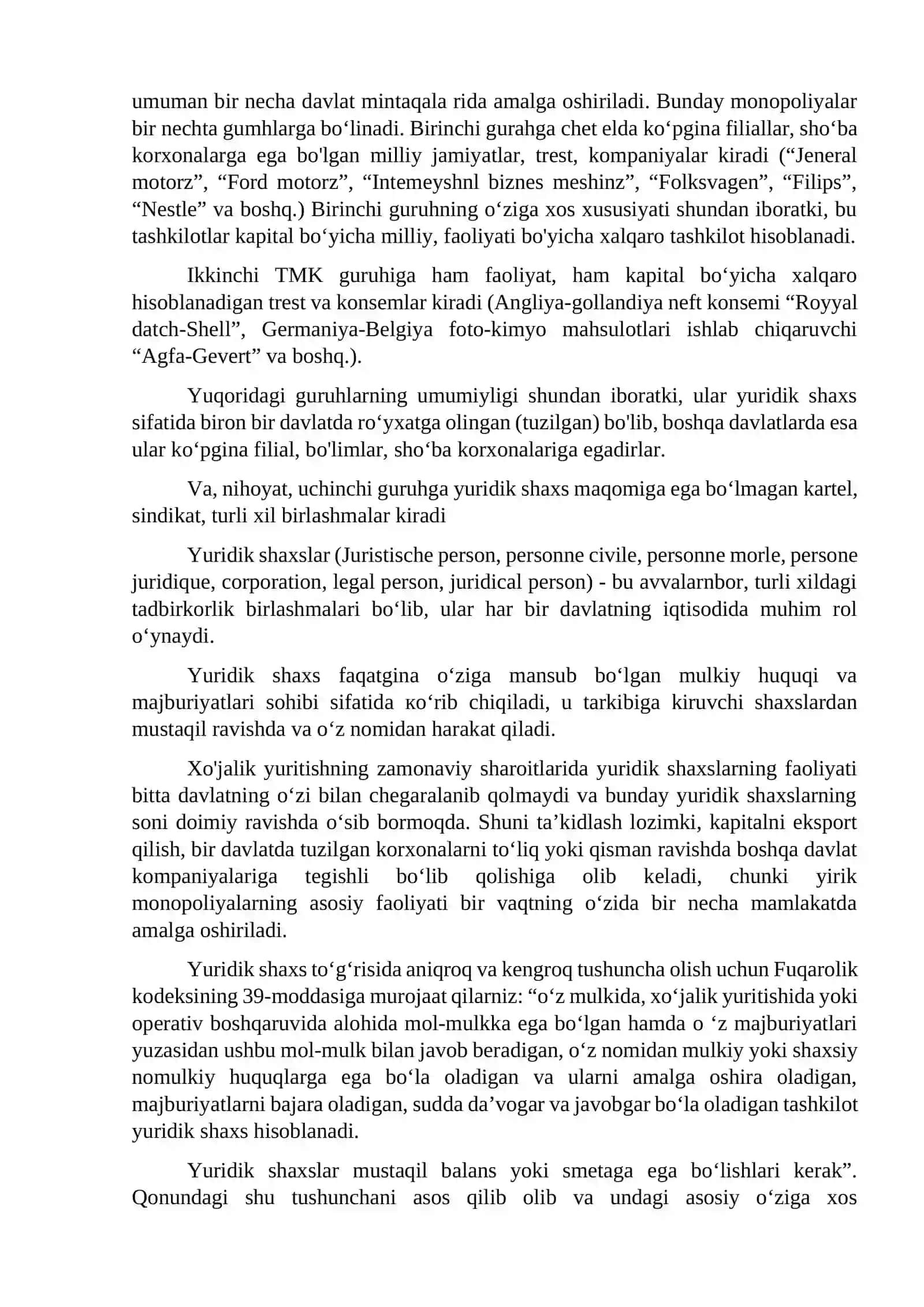 Chet el fuqarolarining О‘zbekiston Respublikasida mulk huquqi 4