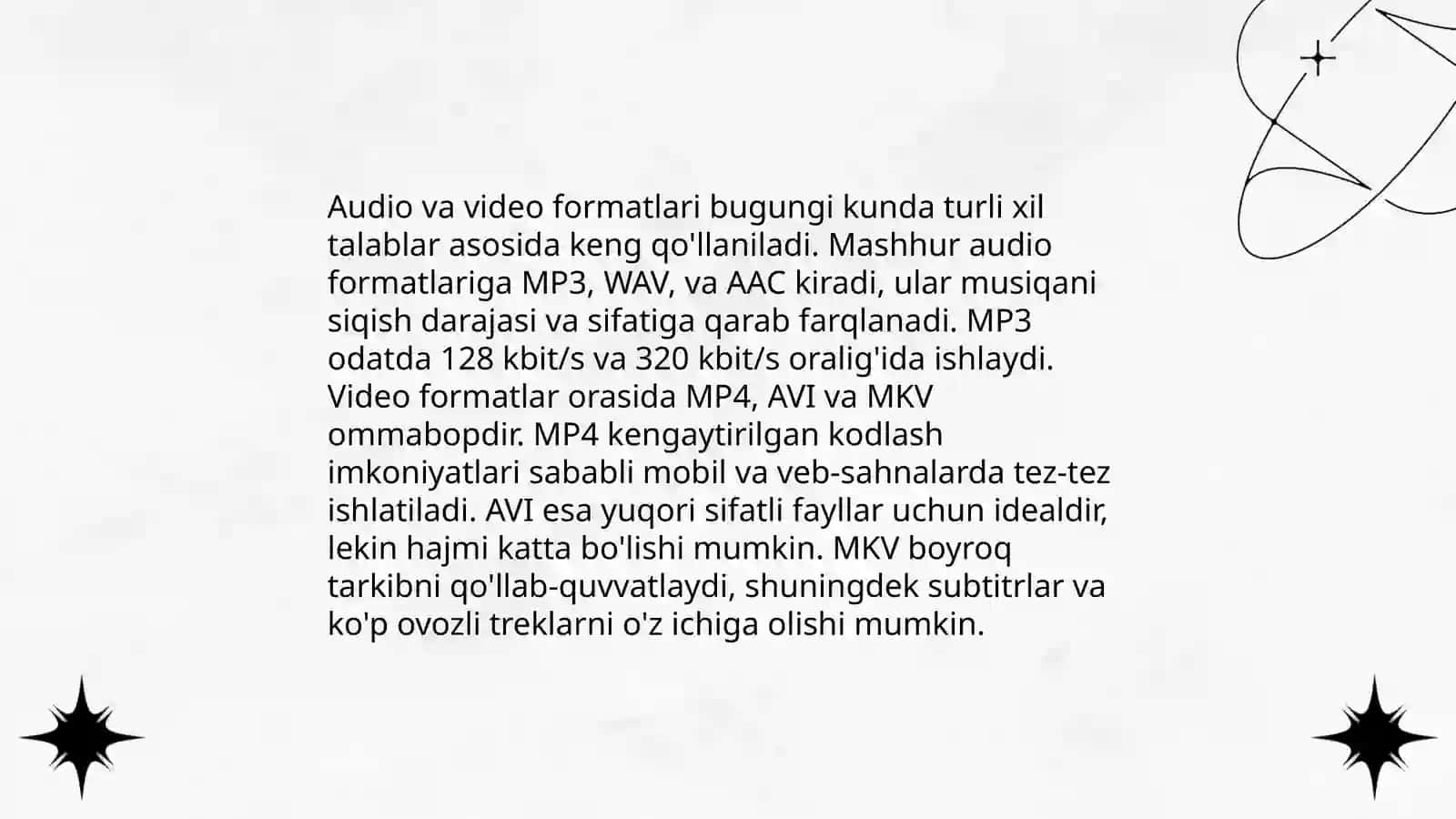 Multimediya texnologiyalari rivojlanishi 4