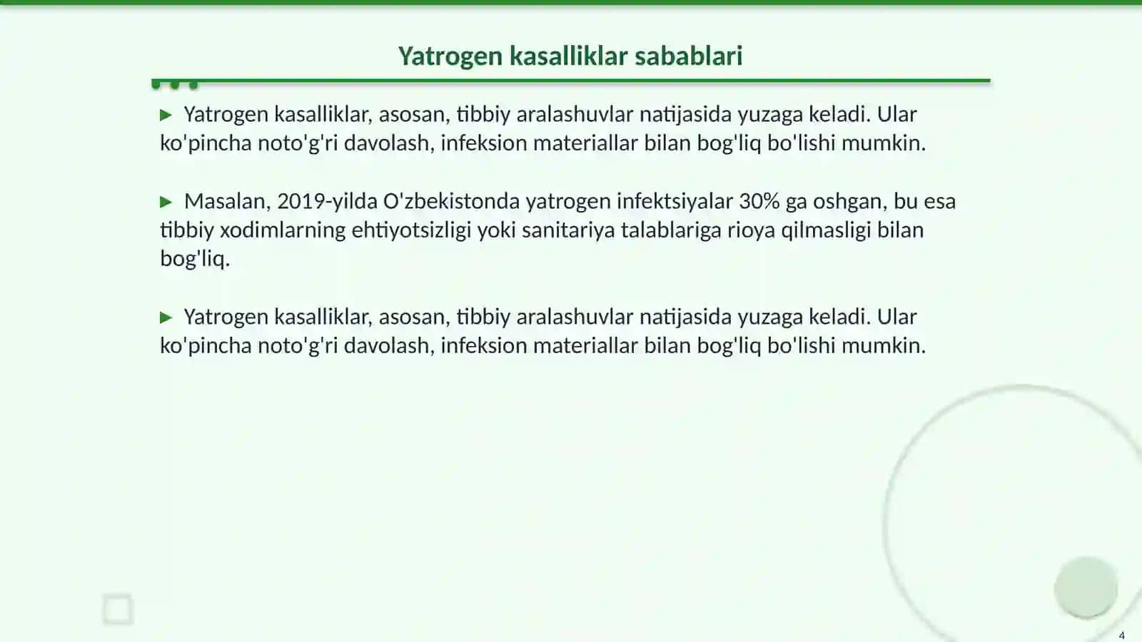 Kasalxona ichida yuqumli kasalliklar 4
