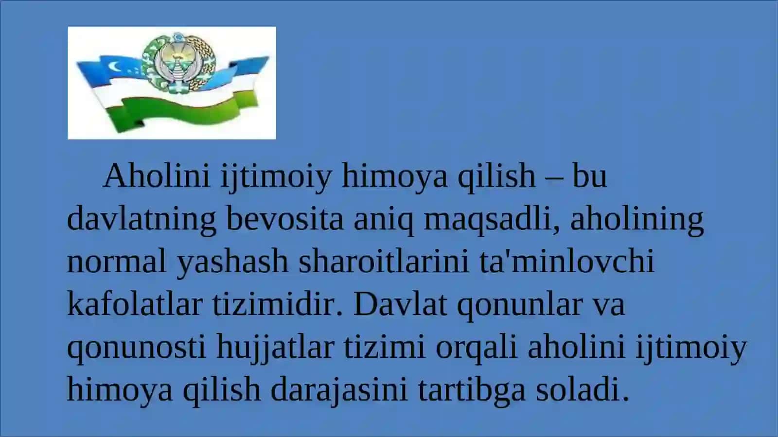 O‘zbekiston Respublikasidagi ijtimoiyo‘zgarishlar 4