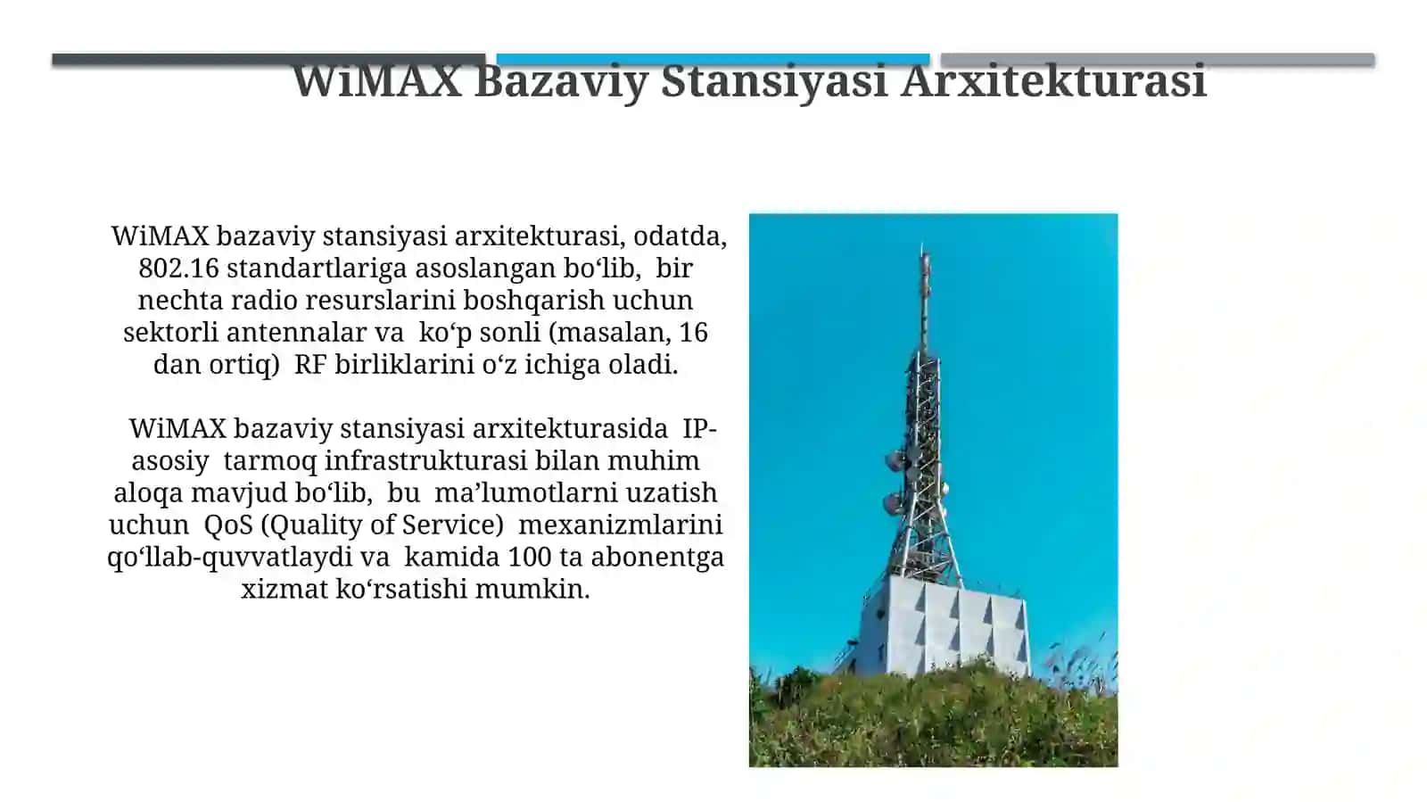 WiMAX базавий станцияси 4