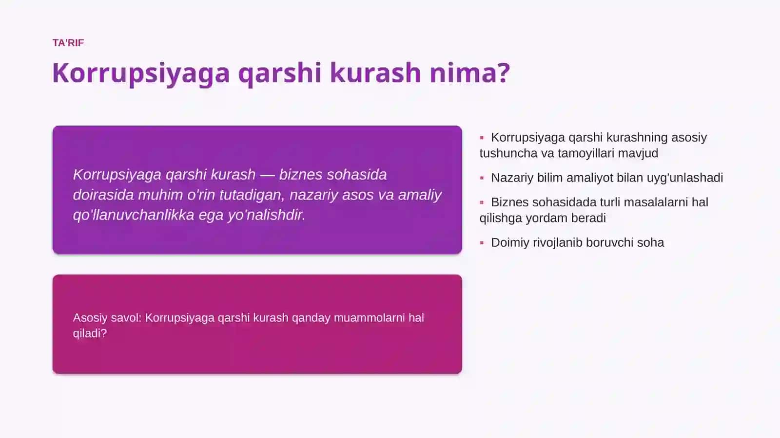 Korrupsiyaga qarshi kurash 4