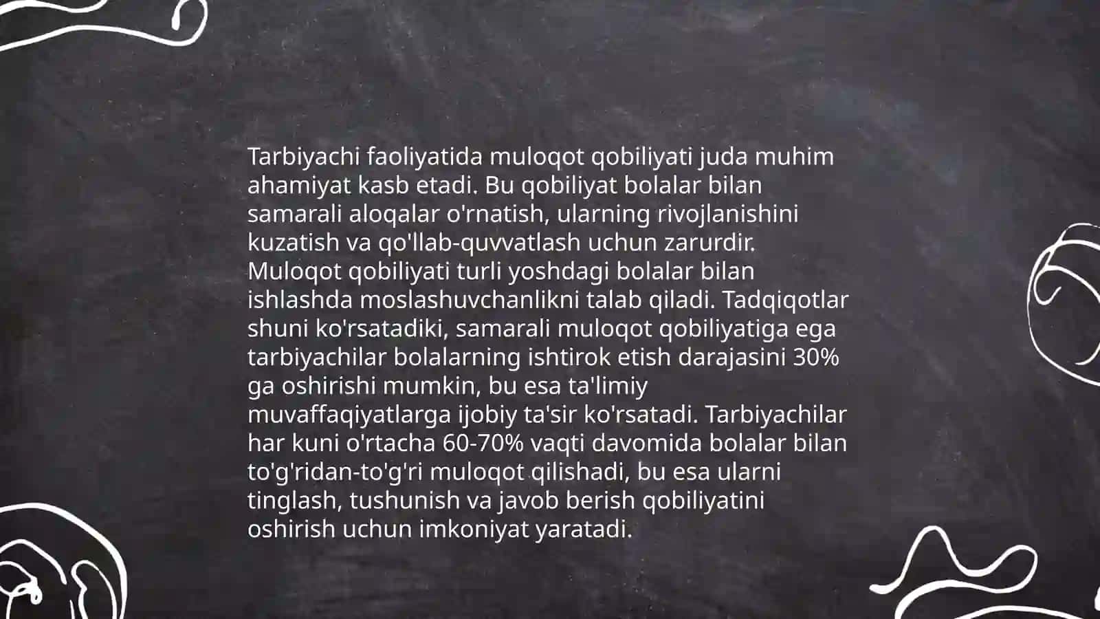 Tarbiyachi faoliyatida pedagogik qobiliyatning oʻrni 4