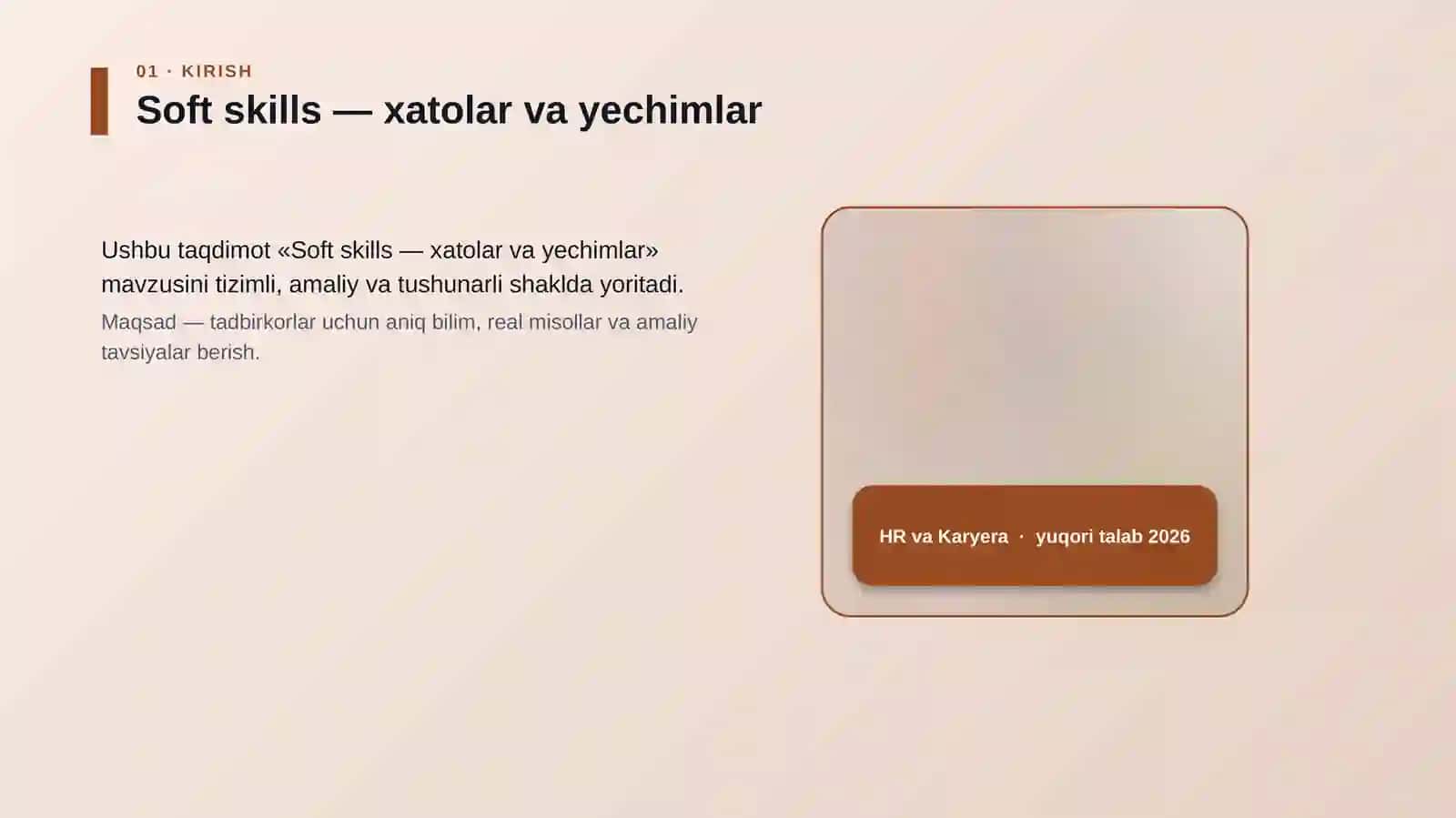 Soft skills - xatolar va yechimlar 4