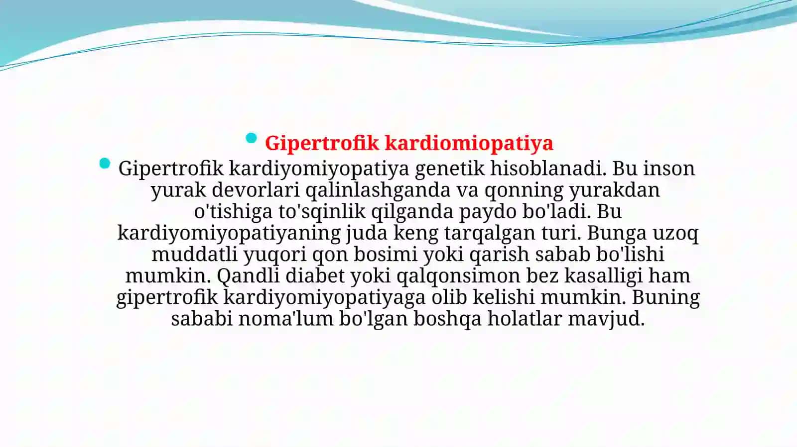 Kardiyomiyopatiyalar 4